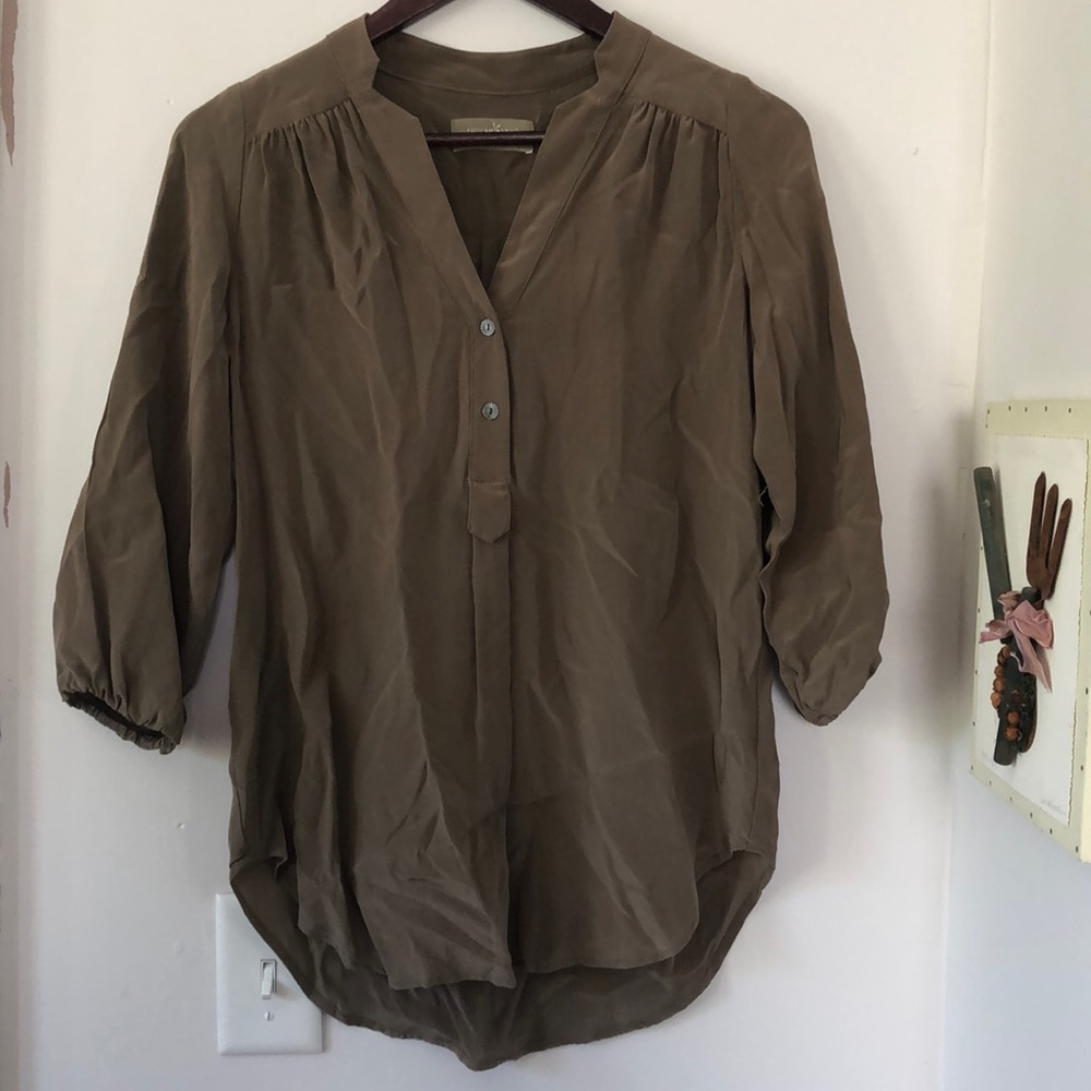 Amour Vert Silk Blouse